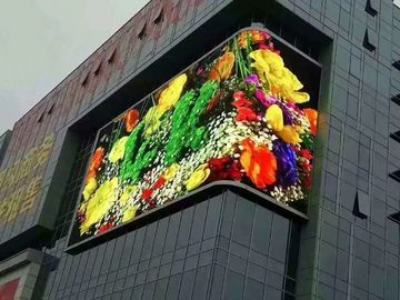 SMD2121 야외 광고 전색 LED 렌터 스크린 3년 보증