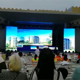 P4 전체 컬러 야외 LED 다이 캐스팅 알루미늄 스크린 SMD2121,3 년 보증