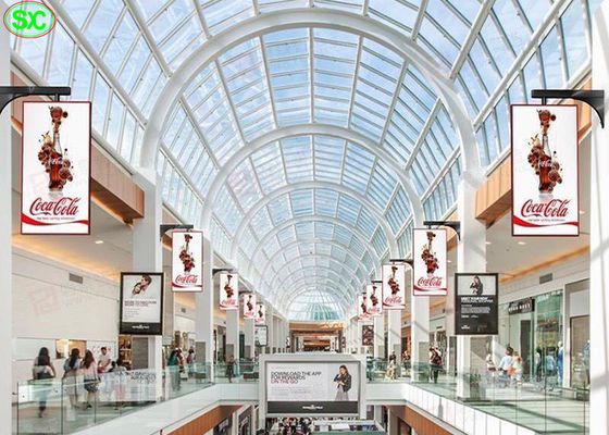 좋은 가격 LED를 광고하는 4000Hz 실내 디지털 방식으로는 상점가를 위해 거는 P2 Epistar 칩을 가립니다 온라인으로
