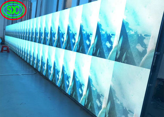 COB 광고 LED 화면, 야외 전자 디지털 LED 게시판 IP65 광고 LED 화면