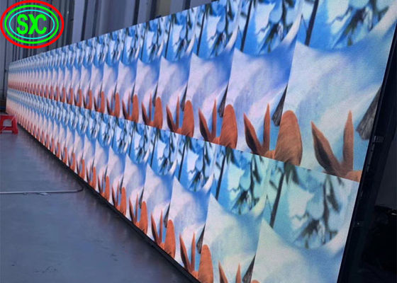 COB 광고 LED 화면, 야외 전자 디지털 LED 게시판 IP65 광고 LED 화면