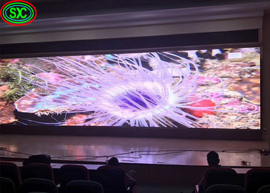 넓은 관점 실내 전색 LED 디스플레이 4mm 쇼핑몰 광고 화면