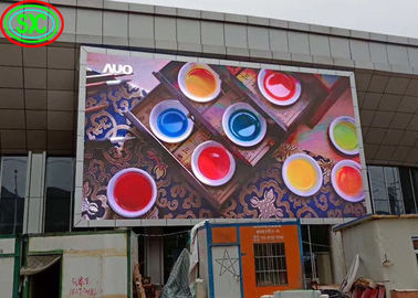 P6 야외 풀 컬러 LED 디스플레이 큰 광고 화면 1920Hz 실내 풀 컬러 LED 디스플레이