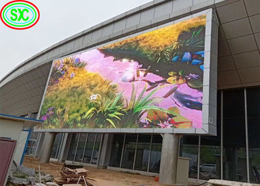 P6 야외 풀 컬러 LED 디스플레이 큰 광고 화면 1920Hz 실내 풀 컬러 LED 디스플레이