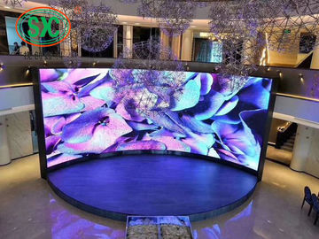 P6 커브 LED 디스플레이 LED 스크롤 디스플레이 패널 에너지 절약