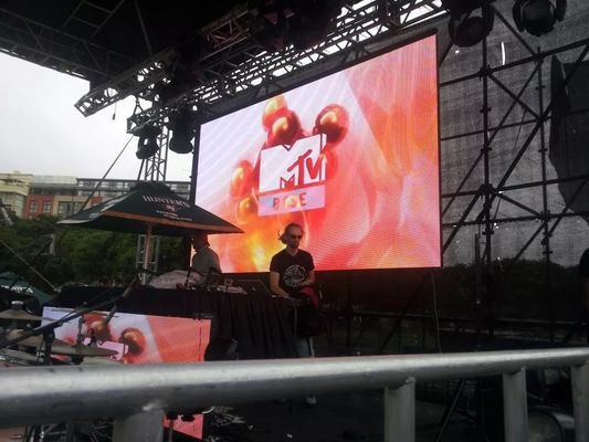 옥외 방수성 풀 컬러 P6 LED 디스플레이 스크린 디지털 게시판