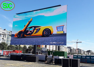P4.81 LED 렌터 스크린 빌보드 스크린 HD LED 광고 디스플레이 42333 점 / 평방 미터