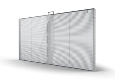 상업용 1R1G1B 투명한 LED TV 화면 1000mmx1000mm 케이스 크기
