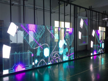 웨이퍼 칩 투명 LED 패널, 높은 가시성 투명 LED 화면