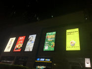 P10 경기장 상점가 LED 광고판 철과 강철 내각 물자