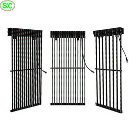 고정 광고 화면 P10 커튼 LED 디스플레이 풀 컬러 아웃도어 방수 IP65 SMD