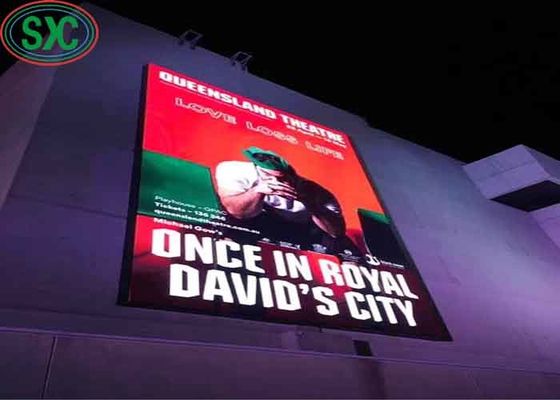 고화질 5mm 픽셀 피치 SMD LED 스크린 실외 IP65 방수 RGB 미디어 월 (32*32 모듈 해상도)