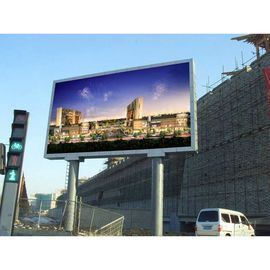 P10 독립적인 야외 전체 컬러 LED 주사형 알루미늄 스틸 캐비닛 재료