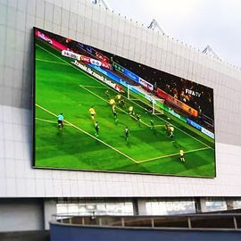풀 컬러 야외 축구 경기장 LED 화면 P10 고 밝기 HD 960*960mm 빌보드