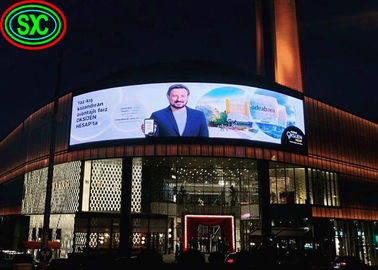 커브 된 야외 LED 광고 디스플레이, P6 LED 패널, 풀 컬러 20W 실내 풀 컬러 LED 디스플레이