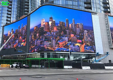 P6 커브 LED 디스플레이 LED 스크롤 디스플레이 패널 에너지 절약