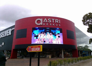 SMD2727 야외 광고 전색 LED 렌터 스크린 철/철 케이스
