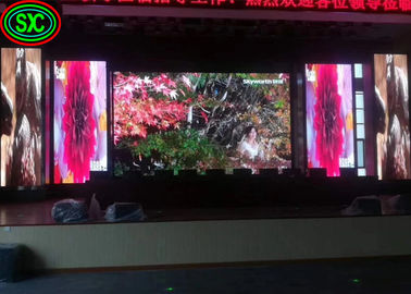 고품질 P3.91 실내 LED 스크린 무대 이벤트 임대 풀 컬러 비디오 벽 7 세그먼트