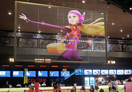 유연한 대형 방수 RGB LED 디스플레이 5500 니트 긴 수명 CE 인증 실내 광고 LED 디스플레이