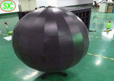 360도 실린더 LED 디스플레이 외관 컬럼 곡선 화면 광고 게시판