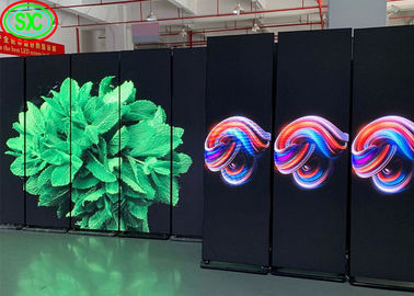 스마트 실내 디지털 LED 거울 디스플레이 HD 광고 포스터 수직 화면 P2.5