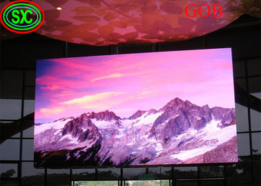 배경 광고 GOB COB 2.5mm 실내 전색 LED 디스플레이 수신 카드