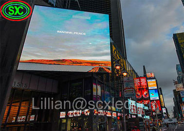 고정된 RGB LED Billboard P5 Outdoor HD Nova 시스템 높은 밝기/해상도