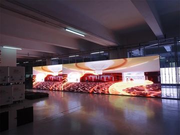 렌터 스크린 다이 캐스트 알루미늄 캐비닛 광고 RGB 실내 P3.91 1R1G1B HD LED 모니터