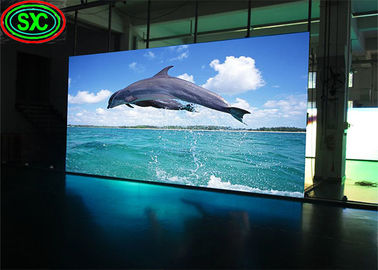SMD2121 P2.5 표준 500x500mm 주사형 알루미늄 캐비닛 실내 풀 컬러 하닝 LED 디스플레이