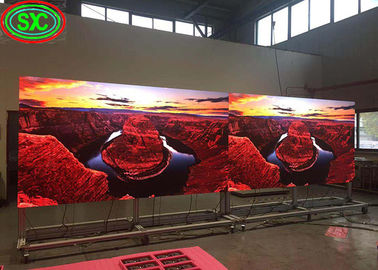 임대/다이 캐스팅 알루미늄 박스 비디오 320*160mm P5 실내 풀 컬러 LED 디스플레이 레스토랑 호텔 교회
