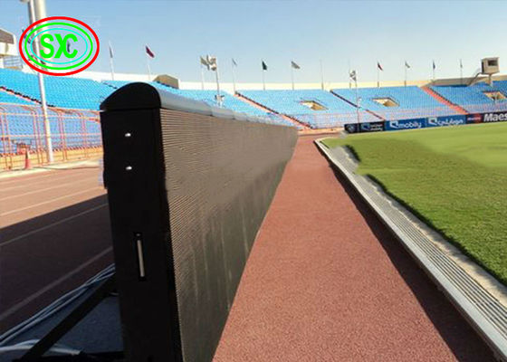 좋은 가격 10mm 축구 경기장 둘레는 스크린 전시 SMD3535 최고를 재생율을 지도했습니다 온라인으로