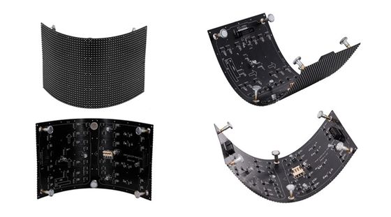 P4 고해상도 LED 야외 3D 광고 화면, LED 사이니지 보드 320mm * 160mm 모듈