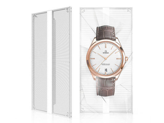 P3.91-7.82 투명 LED 스크린 5000cd/m2 풀 컬러