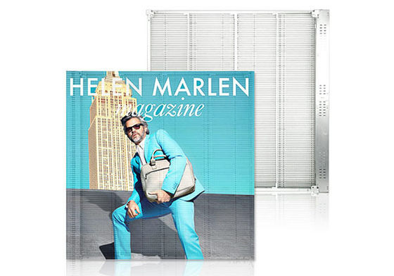 높은 밝기 투명한 LED 화면 빌보드 에피스타 칩 3 년 보증 투명한 LED 디스플레이