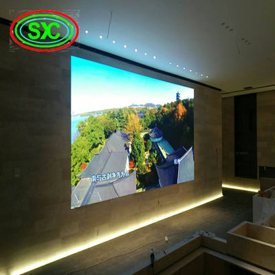 SCX P1.667 작은 피치 GOB LED 디스플레이 화면 판타라 4K LED 디스플레이 비디오 벽 패널