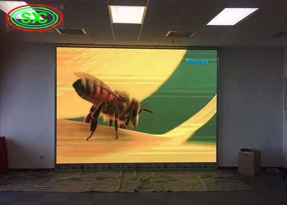 다이 캐스트 알루미늄 스테이지 스크린 HD LED 스크린 2mm 픽셀 피치 습도 방지 알루미늄 재료 NOVA 시스템