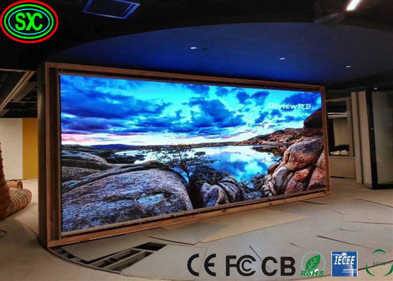 에피스타 램프와 MBI 5124 IC를 사용하는 고해상도 실내 광고 LED 화면