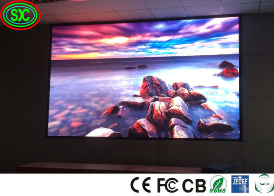 고해상도 풀 컬러 256 X128mm SMD2727 실내 LED 광고 화면