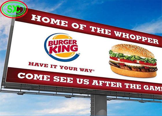 P6 야외 LED 디스플레이 192x192mm 캐비닛 풀 컬러 27778 픽셀/m2