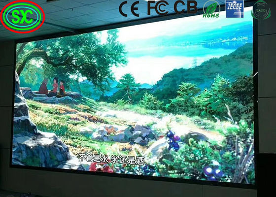 새 HD 소 피치 LED 비디오 벽 패널 초 얇은 P4 P2.5 실내 풀 컬러 LED 디스플레이