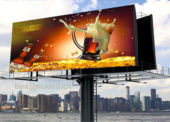 콘서트 무대 및 광고판용 방수 IP65 캐비닛 초경량 마그네슘 합금 야외 풀 컬러 LED 디스플레이