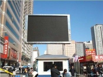 P8 아웃도어 풀 컬러 LED 디스플레이 모듈 스크린 공항 고속도로 지휘 센터