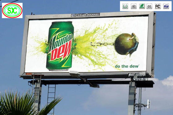 SMD3535 P10 옥외 풀 컬러 LED 디스플레이 960x960mm 방수