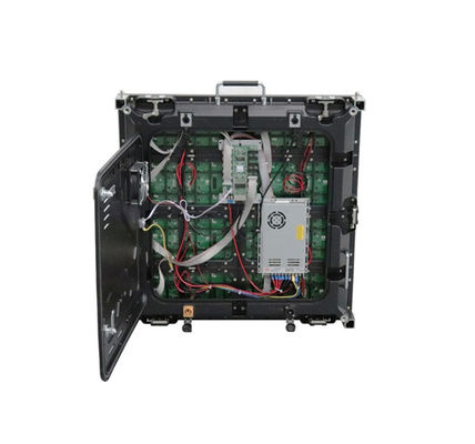 고해상도 풀 컬러 아웃도어 SMD LED 다이 캐스트 알루미늄 스크린 SMD1921 슈퍼 얇은 캐비닛 및 모듈 크기 192mm x 192mm
