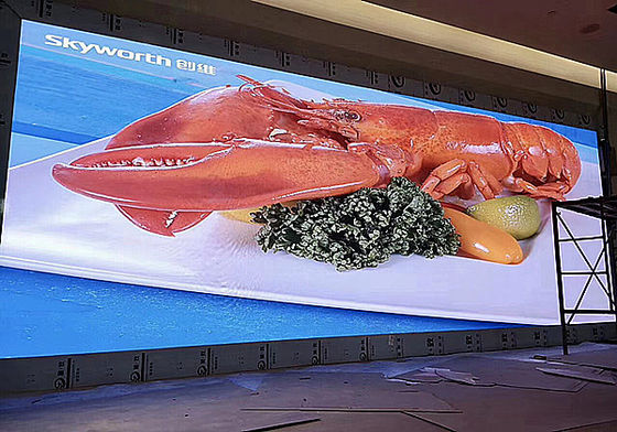 고화질 SMD1921 무대 배경 전체 컬러 실내 LED 비디오 벽화 디스플레이 게시판