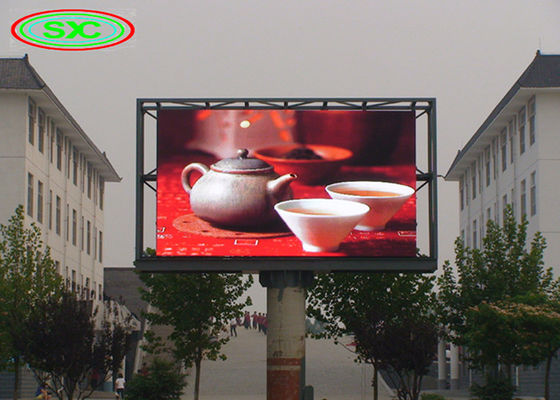 좋은 가격 SMD 3535 P10 전력 공급을 가진 옥외 풀 컬러 LED Display320*160mm 단위 온라인으로