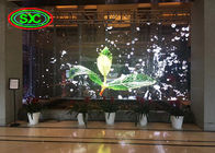 현대 쇼핑 몰을 위한 SMD 1921 실내 창문 G3.91 7.8125 투명한 LED 스크린