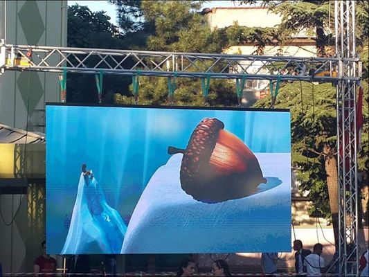 실내 풀 컬러 스테이지 에피스타 P4 SMD3535 임대 LED 비디오 화면 960*960mm