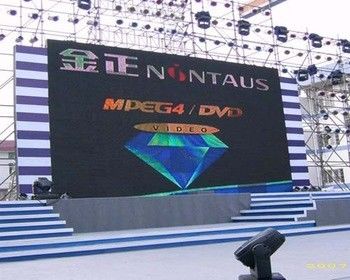 야외 방수 완전 컬러 SMD2727 40000dots/sqm P5 스테이지 LED 비디오 월
