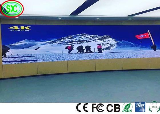 광고 LED 화면 P4 풀 컬러 SMD 야외 유연 LED 디스플레이 화면